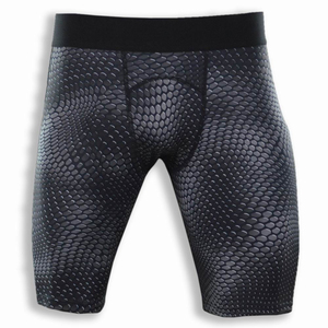 2-in-1 Men's Dual <b>Layer</b> Gym Performance Compression Running Shorts 100% Cotton Quick Dry Solid Pattern Front Logo Elastic Waist - Product Image 1