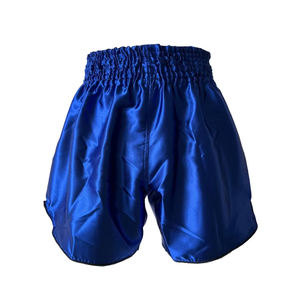 Pantalones Cortos de Muay Thai Negros para Hombre, Más Vendidos, para Entrenamiento de Lucha Tailandesa, BJJ, Boxeo, con Cintura Elástica - Product Image 3