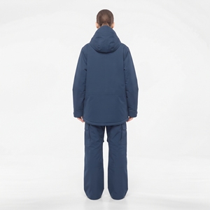 Traje de esquí para mujer, impermeable, resistente al viento, cálido, grueso, para invierno, con cremallera, ropa deportiva - Product Image 2