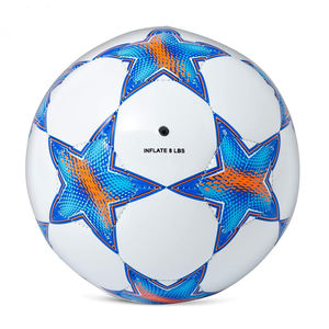 Balón de Fútbol de Alta Calidad, Talla 3, con Logotipo Personalizado, Material de Cuero PU PVC, Venta al Por Mayor, para Entrenamiento y Juego, Estilo Pakistaní - Product Image 3