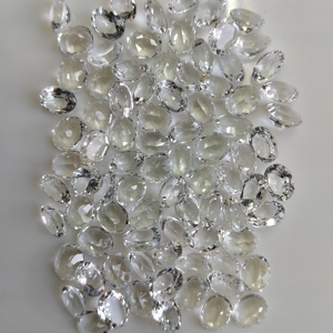 Topacio Blanco Natural de 10x8MM, Corte Ovalado, Calidad Superior, Piedra Preciosa Suelta Calibrada para la Creación de Joyería de Diseño - Product Image 6