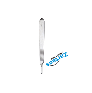 Poignée de scalpel en acier inoxydable de haute qualité No.3 Fabricant et exportateur d'instruments chirurgicaux - Product Image 2