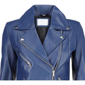 <b>Women</b> Slim Fit Genuine Leather <b>Jacket</b> with Durable Hardware Comfortable Wear and ODM Wholesale Manufacturing - Product Image 6