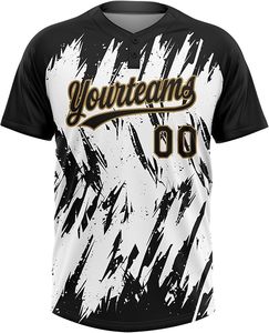 Camisetas de Béisbol Personalizadas con Dos Botones, Camisetas de Softbol Personalizadas con Nombre, Número y Logotipo Bordados para Hombres, Mujeres y Jóvenes - Product Image 1