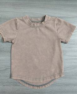 Camisetas de Verano para Niñas, 100% Algodón, Cuello Redondo, Tejido de Punto, Manga Corta - Product Image 5