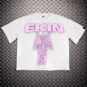 Camiseta Personalizada para Hombre, 360 Gramos, Franela Ecológica 100% Algodón, Estilo Vintage, Lavado Ácido, Corte Recortado, Desgastada, con Serigrafía, Bajo sin Rematar y Pedrería - Product Image 1