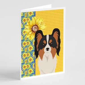 ซองการ์ด A7กระดาษโน้ต8แผ่นกระดาษโน้ตขนาด5x7สำหรับใส่บัตรอวยพรลายดอกทานตะวันฤดูร้อน - Product Image 1