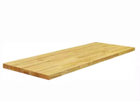 Plan de travail en bois massif sur mesure avec jointure à languettes, bloc de boucher pour cuisine, bureau, table, mobilier – Écologique et durable