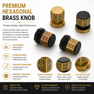 Premium Modern Geometric Door Knob | Stainless Steel Mortise <b>Handle</b> Set PVD Gold Rose Gold Graphite Black Finish Designer Door - Product Image 5