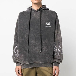 Nouveau design, best-sellers : sweats à capuche délavés pour hommes, faible MOQ, prix de gros abordable, sweats à capuche délavés pour hommes en vente en ligne - Product Image 2