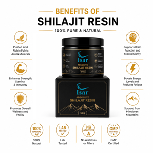 Résine de Shilajit Pur de l'Himalaya OEM 100% Originale avec 82%+ d'Acide Fulvique et Oligo-éléments – Stimulateur du Système Immunitaire et de la Vitalité - Product Image 2