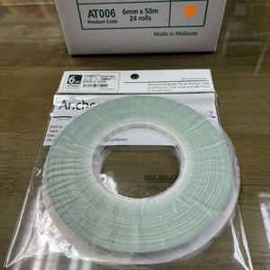 เทปกาวกันน้ำสีเขียวมะกอกเข้มสำหรับจัดดอกไม้สด ฉีกขาดง่าย - Product Image 5