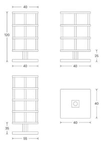 Estanterías para libros para sala de estudio, estantería para biblioteca escolar y universitaria, estantería para organizar documentos, estantería de madera para oficina - Product Image 5
