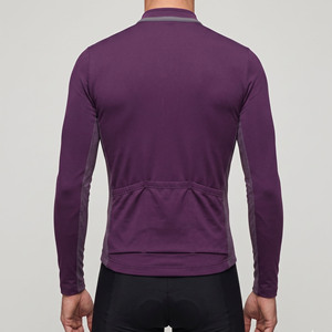 Maillot de vélo pour homme avec logo personnalisé, OEM, 100% polyester, maillot de cyclisme pour homme, design personnalisé, maillot de cyclisme à manches courtes avec fermeture éclair pour homme - Product Image 2