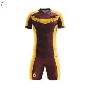 ชุดฟุตบอลแบบซับลิเมชั่นสีแดงขาวสั่งทำพิเศษ: ชุดกีฬาส่วนบุคคลเพื่อประสิทธิภาพสูงสุด - Product Image 1