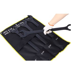 Jeu de clés mixtes SAE extra larges SAE Jumbo, 4 pièces avec sac de rangement inclus, oxyde noir - Product Image 6