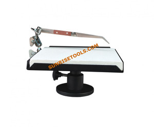 Banc de travail pour bijoux en acier inoxydable SUNTOOLS/STIPL avec bras réglable et base ronde pour le polissage et la soudure DIY - Product Image 3