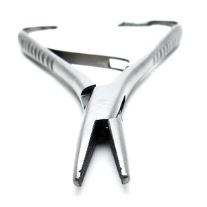 Porte-aiguille Mathieu manuel en acier inoxydable de qualité supérieure, pinces pour instruments chirurgicaux d'orthodontie - Product Image 1