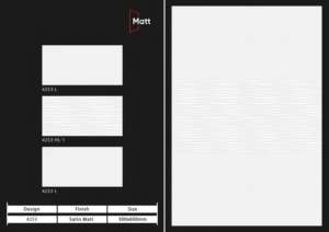 Azulejos Vitrificados Precision Stain Matt de 12"X24" Formulados para Diseños Estructurados que Garantizan Estabilidad, Durabilidad y Armonía - Product Image 5
