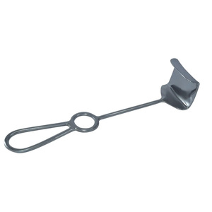 Rétracteur Morris 20 mm de large, 40 mm de profondeur, 250 mm de longueur, en acier inoxydable, instrument de chirurgie gynécologique manuel, fabriqué par Metal Med - Product Image 3