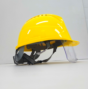 STH-3502A de Corée Casque de sécurité ABS industriel avec visière CE EN397 EN166 Type Certificat Ventilé Cap Style - Product Image 1