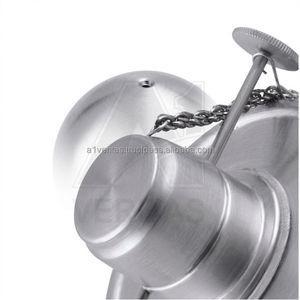 Lampe à alcool professionnelle A-1 VERITAS en acier inoxydable, brûleur à alcool, outil de chauffage pour laboratoire dentaire et chimique, avec bouchon de mèche réutilisable - Product Image 2