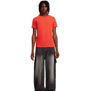 Camiseta de Algodón Ecológica para Hombre, Tejido Orgánico, Suave y Cómodo, Lisa, Ropa Sostenible, Suministro al por Mayor - Product Image 1
