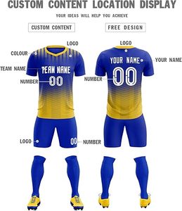 Latest Design 100% <b>Polyester</b> Soccer Uniform New Style Adults' Professional Custom Logo Custom Sizes High Quality Premium Quality - Product Image 4