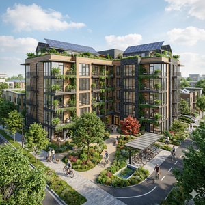 Juego de Muebles de Cocina JY Project, Diseño Moderno Europeo Personalizado, MDF sin Marco, Listo para Armar, Madera de Lujo E1/E0, Saludable - Product Image 1