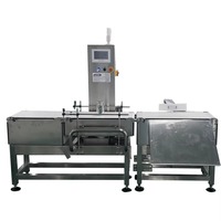 Báscula de Control Dinámica Automática Industrial de Alta Precisión en Línea para Cajas, con Transportador de Acero Inoxidable