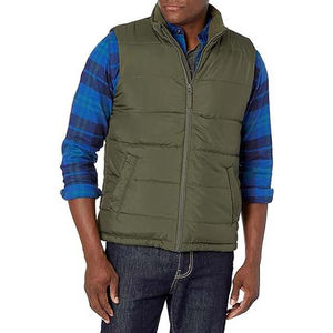Chaleco Acolchado Personalizado 2026, Ropa de Hombre, Chaqueta sin Mangas Cortavientos para Invierno, Chaquetas Acolchadas, Estilo Urbano para Hombre, Impermeable - Product Image 1