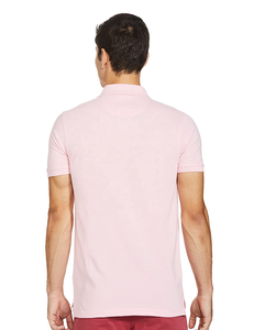 Camisa Polo de Manga Corta para Hombre, Elegante, de Tela de Algodón Suave y Transpirable, Corte Ajustado, Diseño Moderno e Informal para Uso Diario - Product Image 3