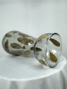 Vase en verre pour fleurs vases en verre faits à la main pièce maîtresse de mariage décoration claire à vendre en vrac de l'Inde - Product Image 2