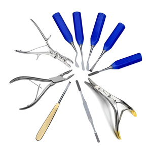 Premium Rhinoplasty Preservation Instrument Set Stainless Steel Cottle Chisel Dorsal Rasp Let <b>Down</b> Nose Surgery Kit - Product Image 2