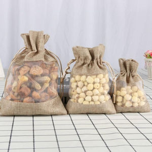 Mesh Food Pouches Transparent Panel Eco-Friendly Stackable Floor Standing <b>Table</b> Top Multifunction Lightweight Modern <b>Small</b> Large - Product Image 2