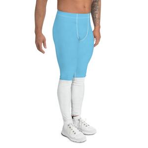 Leggings Deportivos para Hombre, Corte Ajustado, Cintura Elástica, Color Sólido, Transpirables, Resistentes al Agua, Secado Rápido, Antibacterianos - Product Image 1