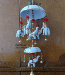 Tentures d'éléphant Tentures d'éléphant pour décorations Cordes Jairpuri Tentures de porte Cloches Tentures pour porte Vente en gros - Product Image 1