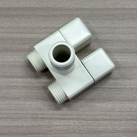 Ensemble de robinets muraux contemporains en laiton gris avec pistolet de pulvérisation pressurisé pour salle de bain et baignoire