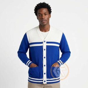 Customized Phi | Beta <b>Acrylic</b> Embroidered Casual V-neck Full Sleeve Covered Button Fraternity Quality Greek Sigma Men Breathable - Product Image 3