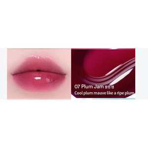 Venta al por mayor solo Juicy Berry Plumping Lip Oil 07 Plum Jam Sweet Cool Plum malva brillo de labios Hecho en Corea - Product Image 3