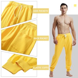 Pantalones de Primera Calidad para Hombre, Pantalones Deportivos para Gimnasio, Cómodos, con Bolsillos, Pantalones Deportivos para Hombre, OEM - Product Image 3