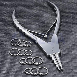 Stainless Steel Professional <b>Ring</b> Opening Pliers for Jewelry Setting Body Jewelry Installation Removal <b>Ring</b> Adjustment - Product Image 5