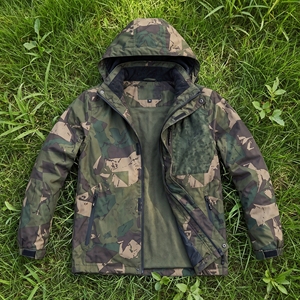 Veste de montagne pour homme, coupe-vent, imperméable, printemps-automne, simple couche, col montant, nouvelle combinaison de montagne - Product Image 1