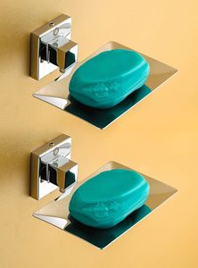 Porte-savon adhésif mural, accessoires de salle de bain, porte-savon minimaliste, porte-savon robuste - Product Image 3