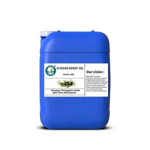 Certified with ISO GMP 2KG Juniper Berry <b>Essential</b> <b>Oil</b>- Skincare & Haircare Formulations- Bulk Exporter & Wholesale Manufacturer - Product Image 1
