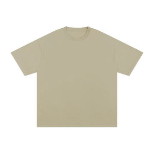 T-shirt graphique personnalisé 260 g/m² à épaules tombantes, en coton épais de luxe, style streetwear, coupe ample et carrée pour homme - Product Image 5