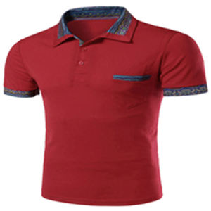 Men's <b>White</b> <b>Polo</b> Shirt Short Sleeve Slim Fit Knitted Contrast Trim Casual Style - Product Image 5
