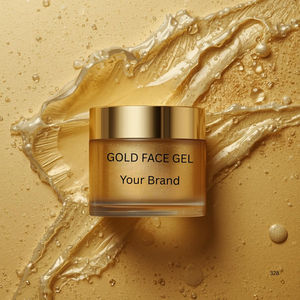 Gold Face <b>Gel</b> with Real Gold Particles Hydrating Brightening Anti-Aging Moisturizing Facial <b>Gel</b> Private Label ODM OEM - Product Image 1
