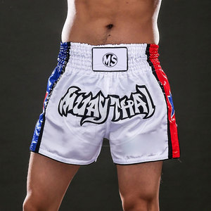 กางเกงมวยไทยพิมพ์ลายสไตล์ใหม่ คุณภาพพรีเมียม กางเกงมวยไทยขายดี - Product Image 5