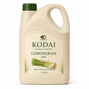 Aceite Esencial de Limoncillo de Tamil Nadu 100% Puro y Natural de Primera Calidad, Destilado al Vapor, para Aromaterapia y Cuidado Facial, Kodai Global Export - Product Image 1
